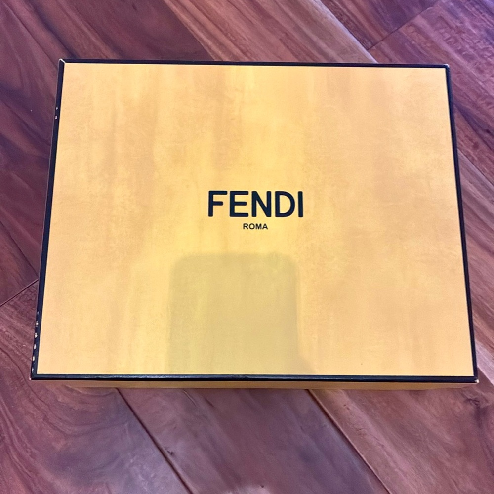 Fendi Bright Yellow Storage Box